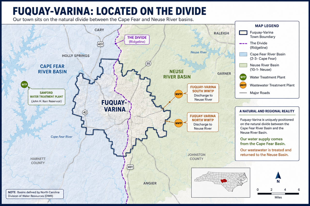 Fuquay Map